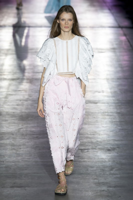 Kristina Grikaite - Alberta Ferretti Spring/Summer 2019 Fashion Show in Milan 