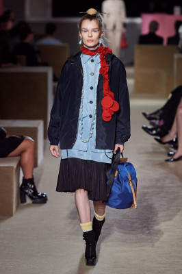 Kristina Grikaite - Prada Resort 2020 Fashion Show in New York
