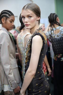 Kristina Grikaite - Paco Rabanne Spring/Summer 2019 Fashion Show in Paris
