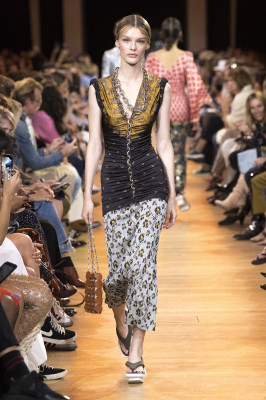 Kristina Grikaite - Paco Rabanne Spring/Summer 2019 Fashion Show in Paris