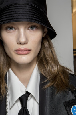 Kristina Grikaite - Prada Autumn/Winter 2018 Menswear Fashion Show in Milan