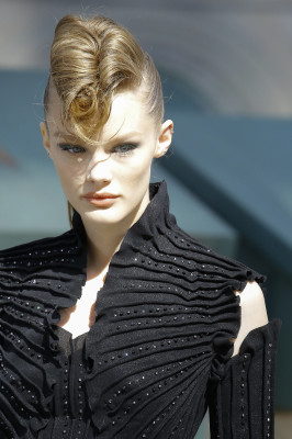 Kristina Grikaite - Chanel Haute Couture Fall/Winter 2018 Fashion Show in Paris
