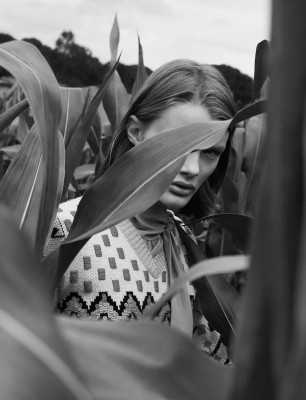 Kristina Grikaite - photoshoot for Vogue China, by Ben Toms