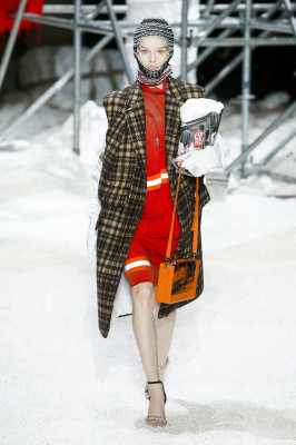 Kristina Grikaite - Calvin Klein Autumn/Winter 2018 Fashion Show in New York