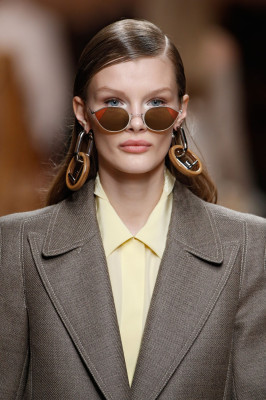 Kristina Grikaite - Fendi Autumn/Winter 2018 Fashion Show in Milan