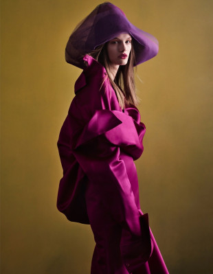 Kris Grikaite - for Vogue China January 2019 by Solve Sundsbo 