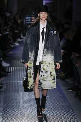 Kristina Grikaite - Prada Autumn/Winter 2018 Menswear Fashion Show in Milan