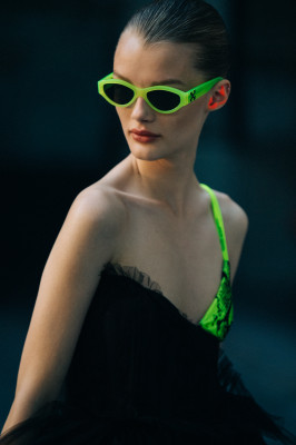 Kristina Grikaite - Off-White Spring/Summer 2019 Fashion Show in Paris