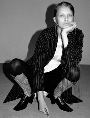 Kristina Grikaite - Dazed Magazine 2018 by Angelo Pennetta