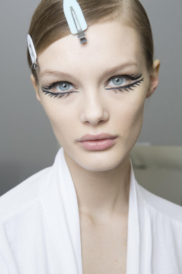 Kristina Grikaite - Dior Spring/Summer 2018 Fashion Show in Paris