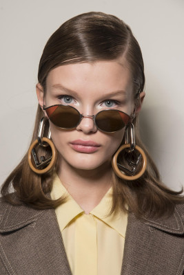 Kristina Grikaite - Fendi Autumn/Winter 2018 Fashion Show in Milan