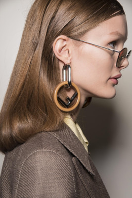 Kristina Grikaite - Fendi Autumn/Winter 2018 Fashion Show in Milan