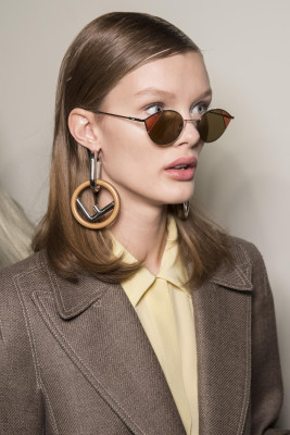 Kristina Grikaite - Fendi Autumn/Winter 2018 Fashion Show in Milan