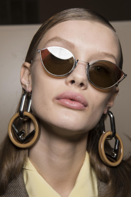 Kristina Grikaite - Fendi Autumn/Winter 2018 Fashion Show in Milan
