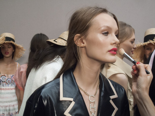 Kristina Grikaite - Chanel Spring/Summer 2019 Fashion Show in Paris