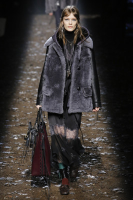 Kristina Grikaite - Coach 1941 Autumn/Winter 2018 Fashion Show in New York