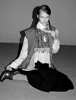 Kristina Grikaite - Dazed Magazine 2018 by Angelo Pennetta