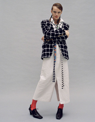 Kristina Grikaite - Dazed Magazine 2018 by Angelo Pennetta