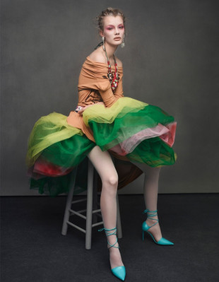 Kris Grikaite - for Vogue China January 2019 by Solve Sundsbo 
