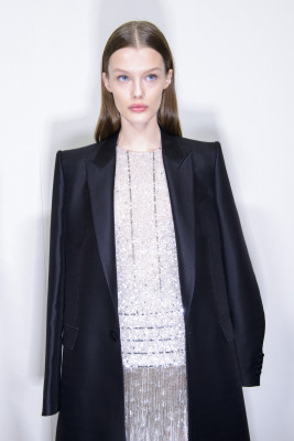 Kristina Grikaite - Givenchy Spring/Summer 2018 Couture Fashion Show in Paris