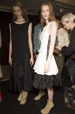 Kristina Grikaite - J.W.Anderson Autumn/Winter 2018 Fashion Show in London