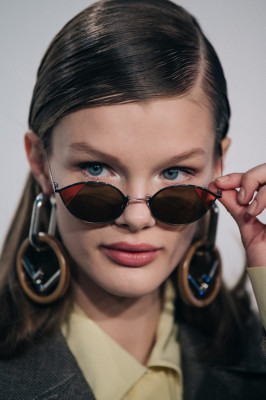 Kristina Grikaite - Fendi Autumn/Winter 2018 Fashion Show in Milan