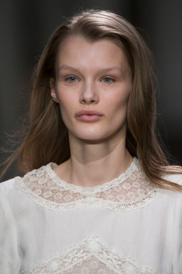 Kristina Grikaite - Isabel Marant Autumn/Winter 2018 Fashion Show in Paris 