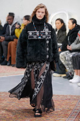 Sacai Fall/Winter 2019 Fashion Show in Paris
