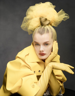 Kris Grikaite - for Vogue China January 2019 by Solve Sundsbo 