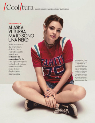KRISTINE FROSETH in Elle Magazine, Italy July 2020