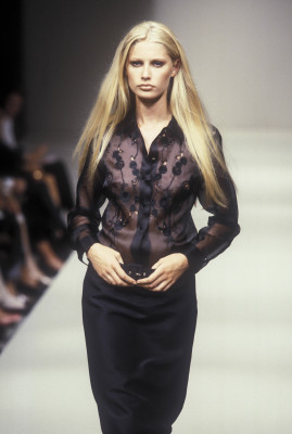 Kirsty Hume for Alberta Ferretti SS 1996