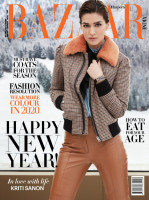KRITI SANON in Harper’s Bazaar Magazine, India January/February 2020
