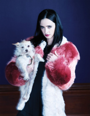 KRYSTEN RITTER in Bust Magazine, March 2018