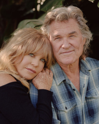 Kurt Russell & Goldie Hawn by Ryan Pfluger for NY Times || 2020