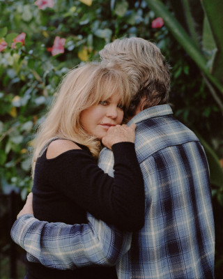 Kurt Russell & Goldie Hawn by Ryan Pfluger for NY Times || 2020