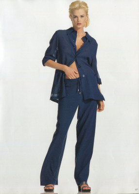 Kylie Bax for Escada catalog spring/summer 1999