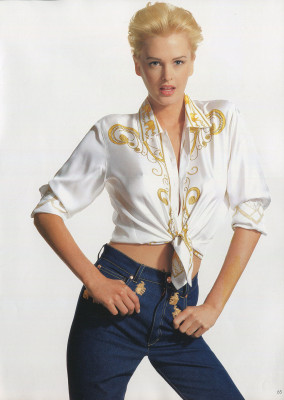 Kylie Bax for Escada catalog spring/summer 1999