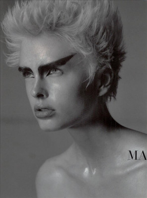 Kylie Bax ~ Vogue Italia July 1996 by Steven Meisel