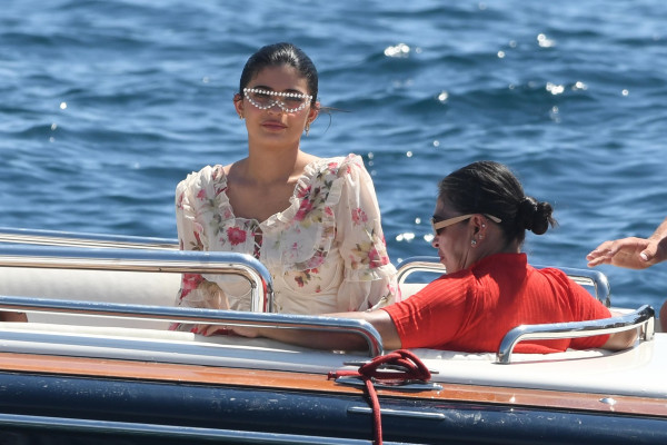 Kylie Jenner In Portofino 08/14/19