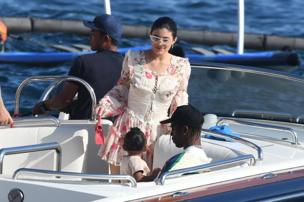 Kylie Jenner In Portofino 08/14/19
