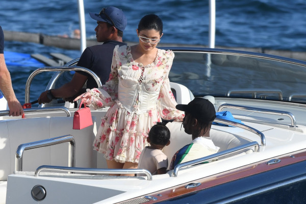 Kylie Jenner In Portofino 08/14/19