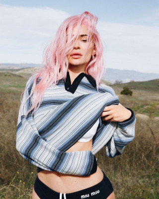 Kylie Jenner by Tyrell Hampton for Pop Magazine (Los Angeles 01/18/2024)