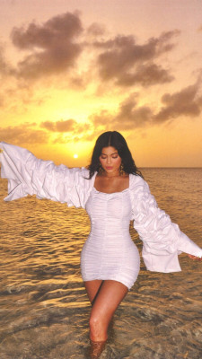 Kylie Jenner by Amber Asaly at Turks and Caicos Islands (2019)