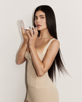 Kylie Jenner by Greg Swales for KC &#039;Natural Blur Powder Foundation&#039; (2024)