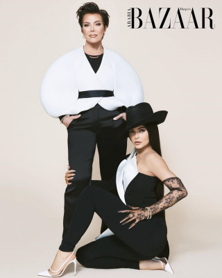 KRIS and KYLIE JENNER for Harper’s Bazaar Magazine, Arabia July/August 2019