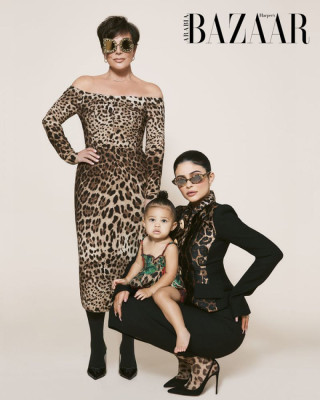 KRIS and KYLIE JENNER for Harper’s Bazaar Magazine, Arabia July/August 2019