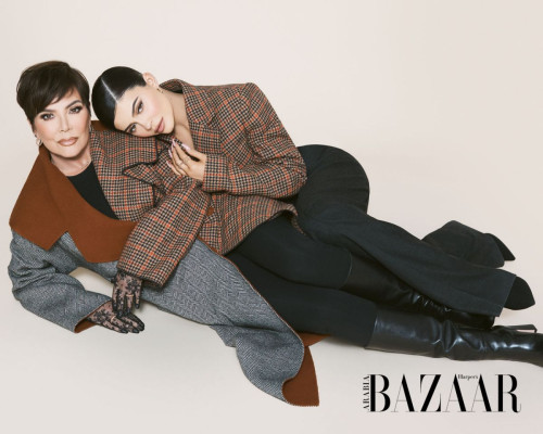 KRIS and KYLIE JENNER for Harper’s Bazaar Magazine, Arabia July/August 2019
