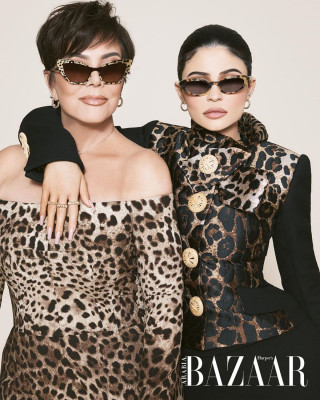 KRIS and KYLIE JENNER for Harper’s Bazaar Magazine, Arabia July/August 2019