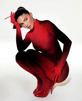 Kylie Jenner for Kylie Cosmetics, December 2023