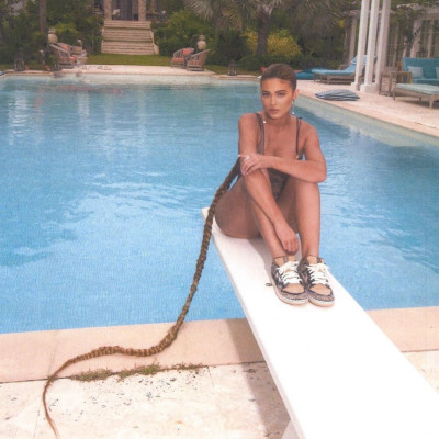 KYLIE JENNER on the Set of a Photoshoot, February 2020